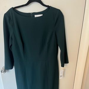 Donna Morgan Green Sheath Dress
